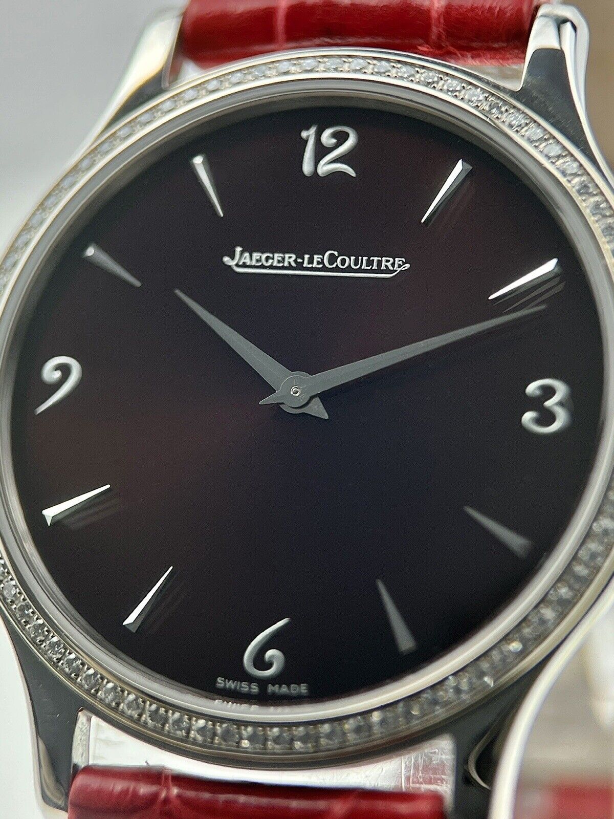 Jaeger Le Coultre Master Ultra Thin 145.8.79.S Watch 34mm Factory