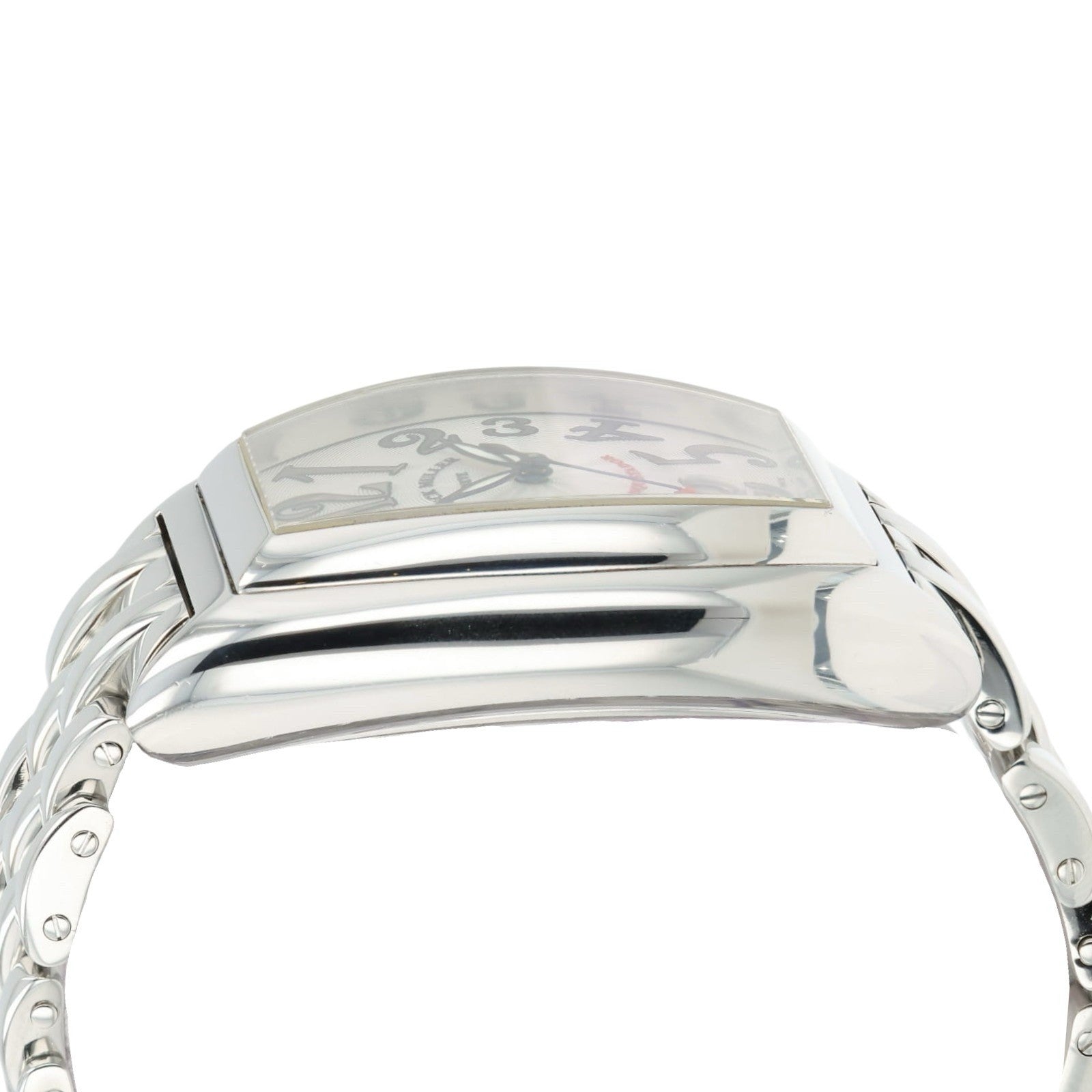 Franck Muller Conquistador Silver Dial Stainless Steel 35mm Automatic Mens 8002C