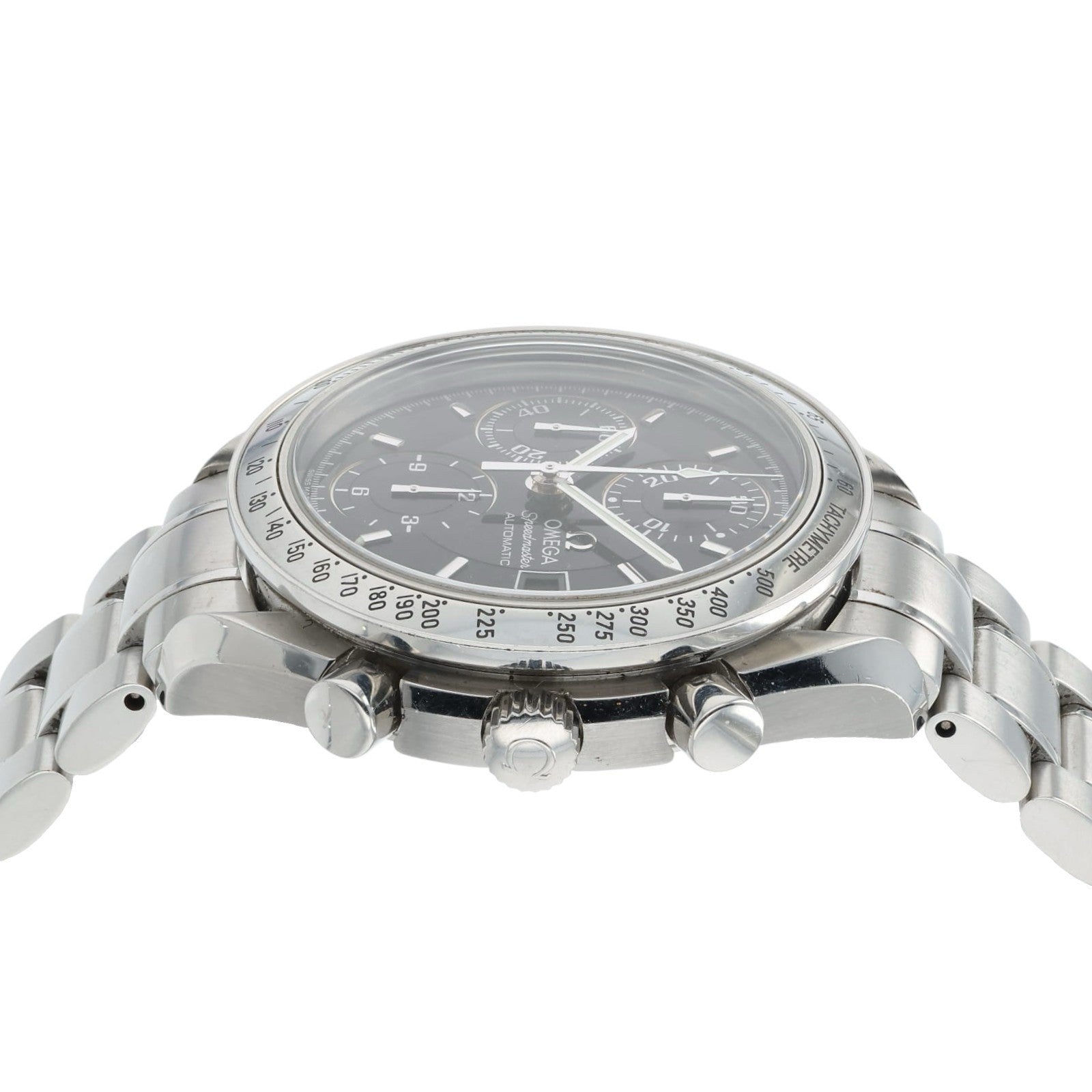 Omega Speedmaster Date Black Dial Stainless Steel 39mm Automatic Mens 3513.50