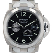 Panerai Luminor Power Reserve Titanium Black Dial 44mm Automatic Men’s PAM00171