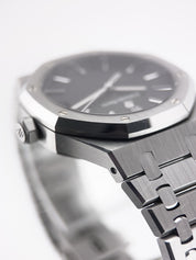 Audemars Piguet Royal Oak Steel Black Dial 41mm Automatic Men’s Watch 15500ST