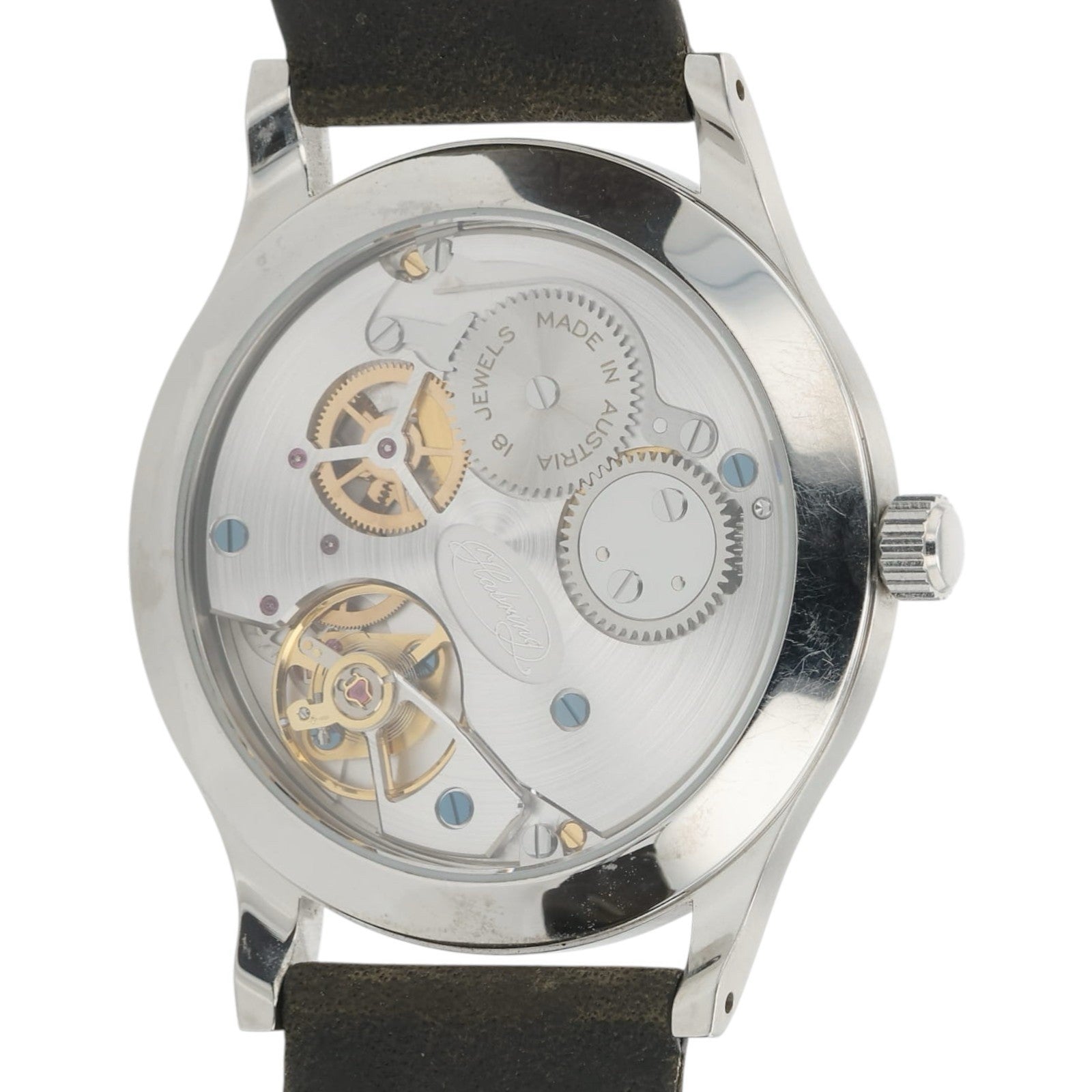Habring Felix Salmon Dial Stainless Steel 38mm Manual Wind Men’s Watch