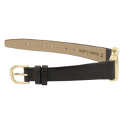LeCoulte Reverso Black Dial 18k Yellow Gold 23mm Quartz Women’s Watch 260.1.08