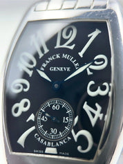 Franck Muller Casablanca Steel Black Dial Manual Wind Men’s Watch 7500SC - B/P