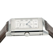 LeCoultre Reverso Silver Dial Steel 26mm Manual Wind Men’s Watch 270.8.62