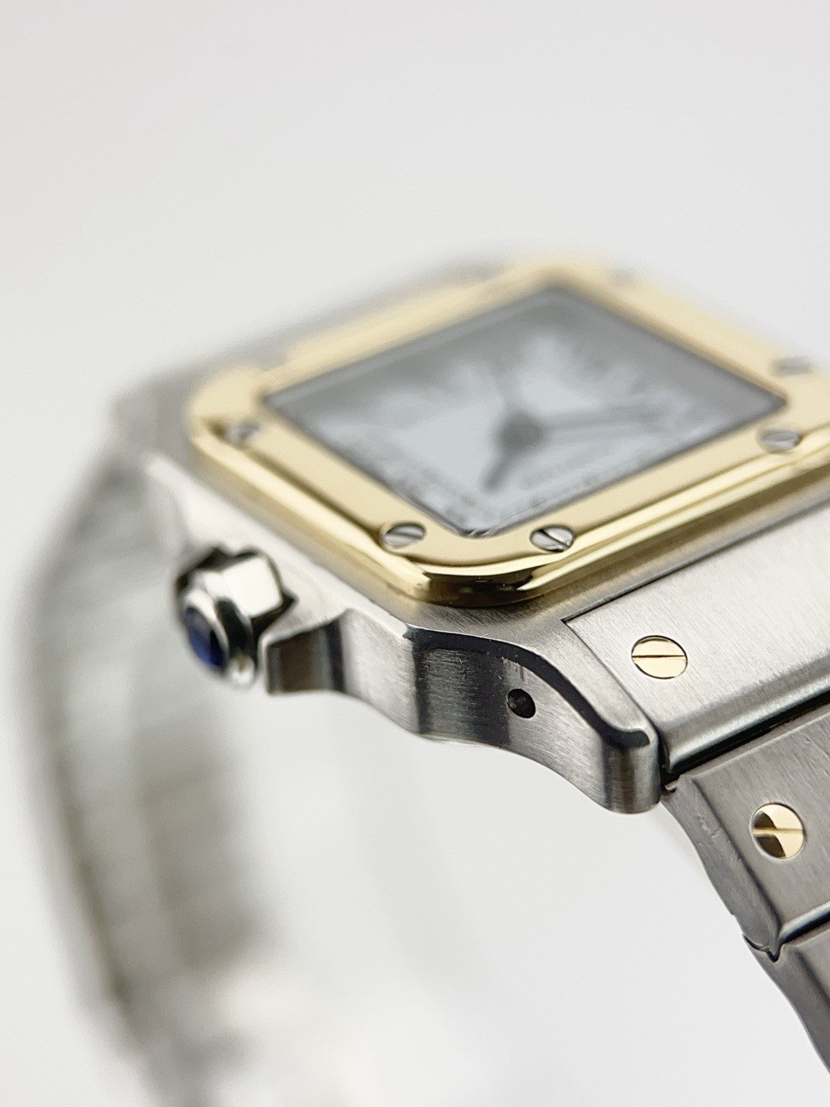 Cartier Santos Gold & Steel Silver Dial 24mm 1170902