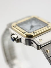 Cartier Santos Gold & Steel Silver Dial 24mm 1170902