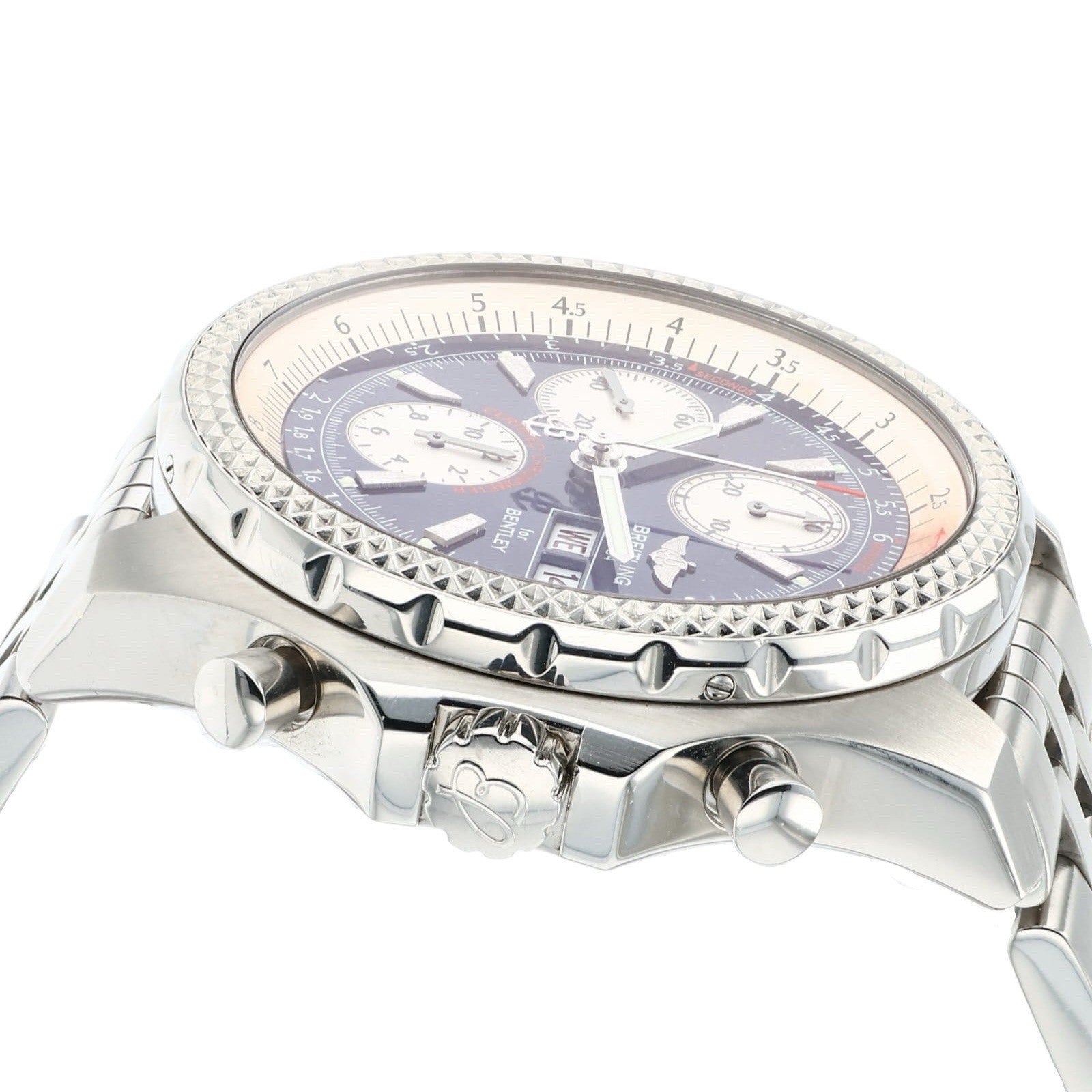 Breitling Bentley GT Stainless Steel Blue Dial 45mm Automatic Men’s Watch A13363