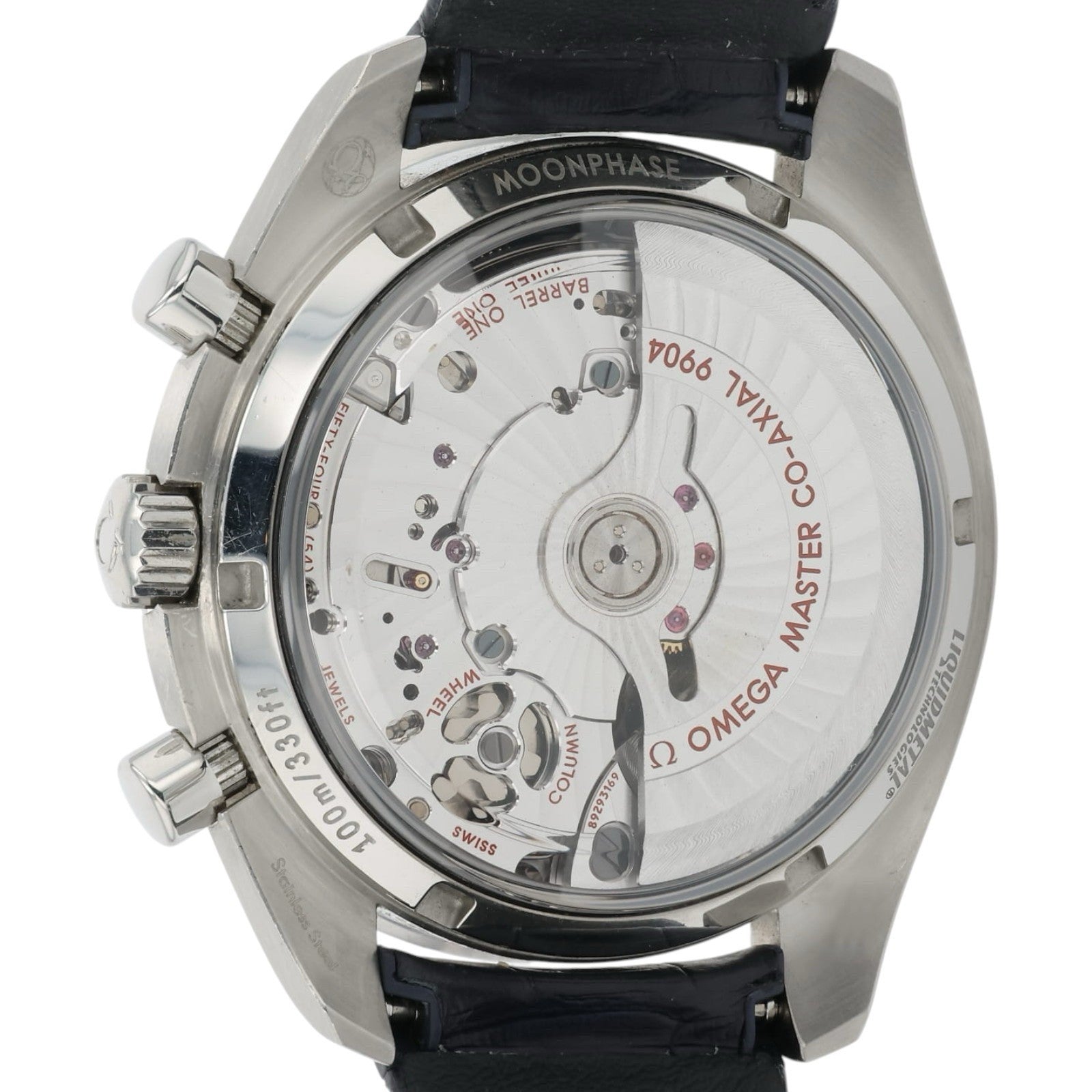 Omega Speedmaster Moonphase Steel Blue Dial 44.25mm Mens 304.33.44.52.03.001