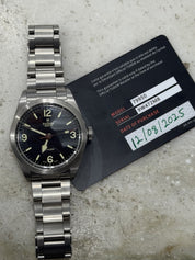 8/2025 Tudor Ranger 39mm Stainless Steel 79950 Black Dial Automatic Mens Watch