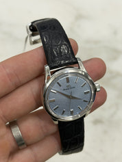 Grand Seiko Elegance Stainless Steel Blue Dial 37.3mm Watch SBGW283