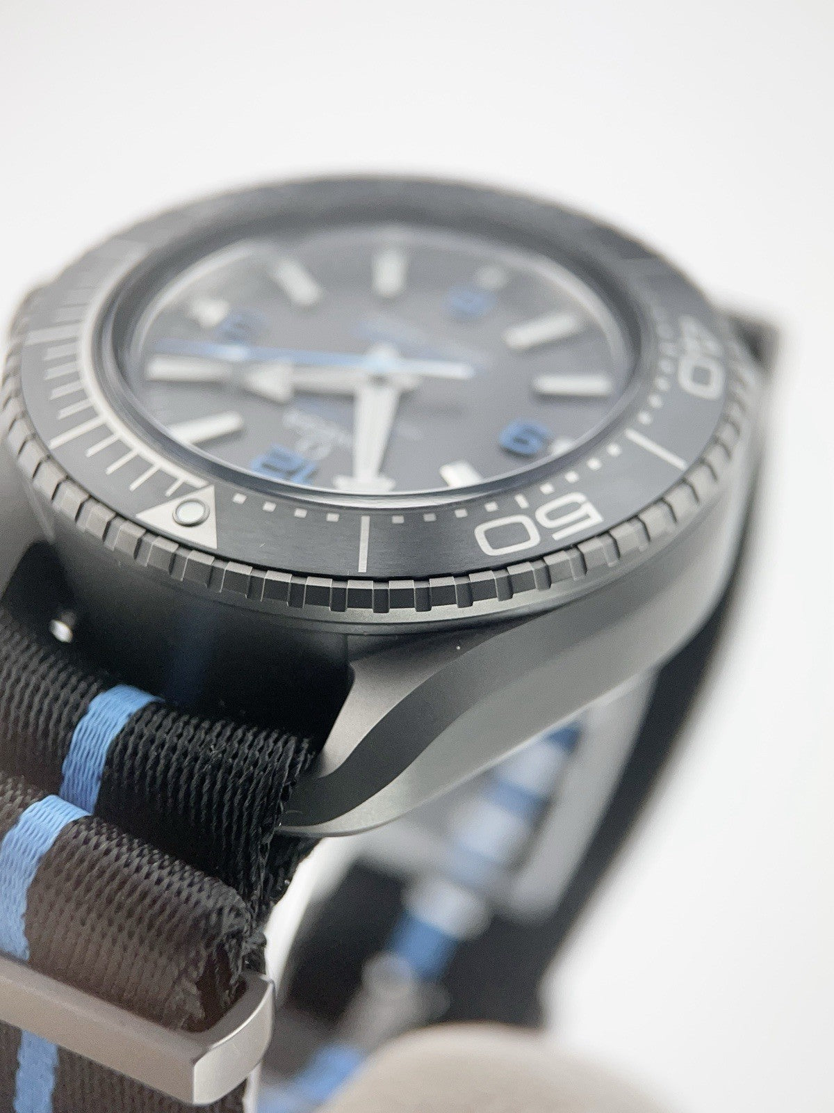 Omega Seamaster Ultra Deep Titanium Black Dial 45.5mm Auto 215.92.46.21.01.001
