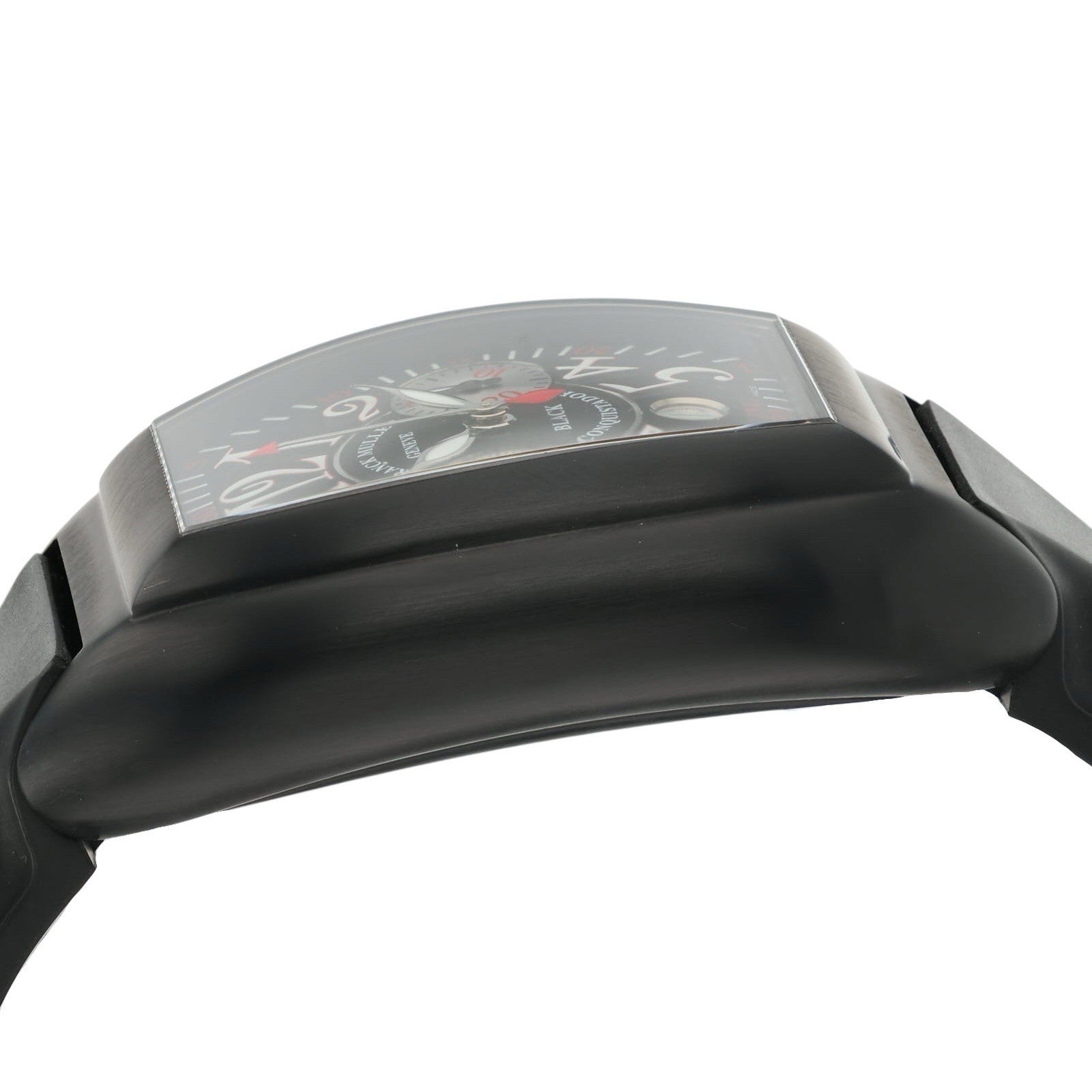 Franck Muller Conquistador Steel Black Dial 40x34mm Automatic Mens 8005 K CC NE