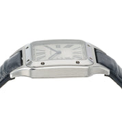 Cartier Santos Small Model Silver Roman Dial Women's Quartz Watch WSSA0086