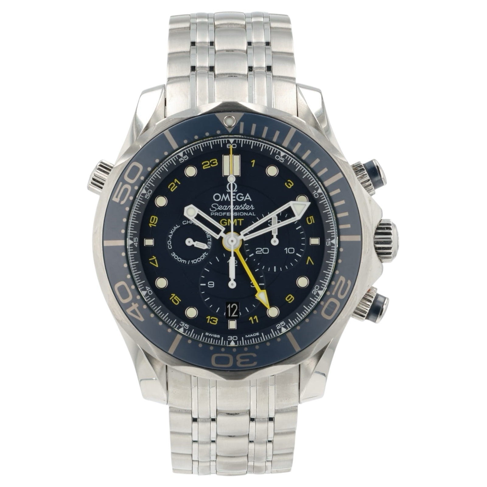Omega Seamaster Blue Dial Steel 44mm Automatic Men’s Watch 212.30.44.52.03.001