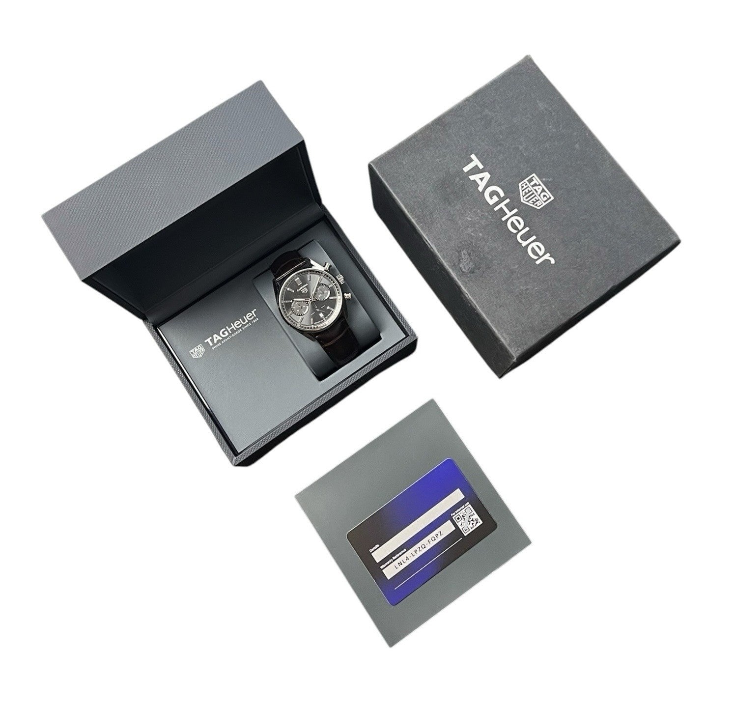 Tag Heuer Carrera Gray Dial Stainless Steel 42mm Automatic Mens CBN2012.FC6483