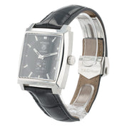 Tag Heuer Monaco Black Dial Stainless Steel 37mm Automatic Men’s Watch WW2110