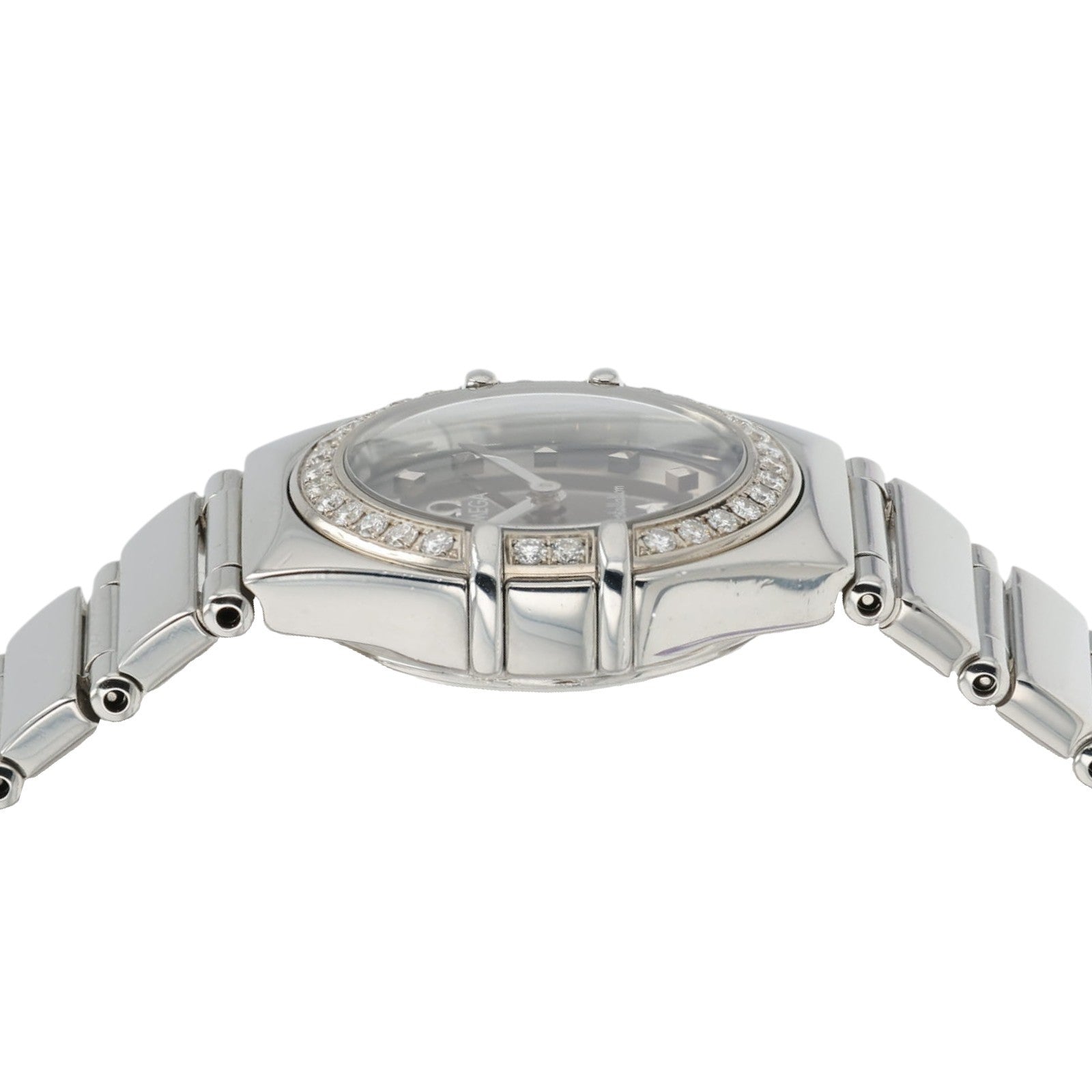 Omega Constellation Black Dial Steel 22.5mm Quartz Women's Watch 1465.51.00