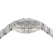 Omega Constellation Black Dial Steel 22.5mm Quartz Women's Watch 1465.51.00