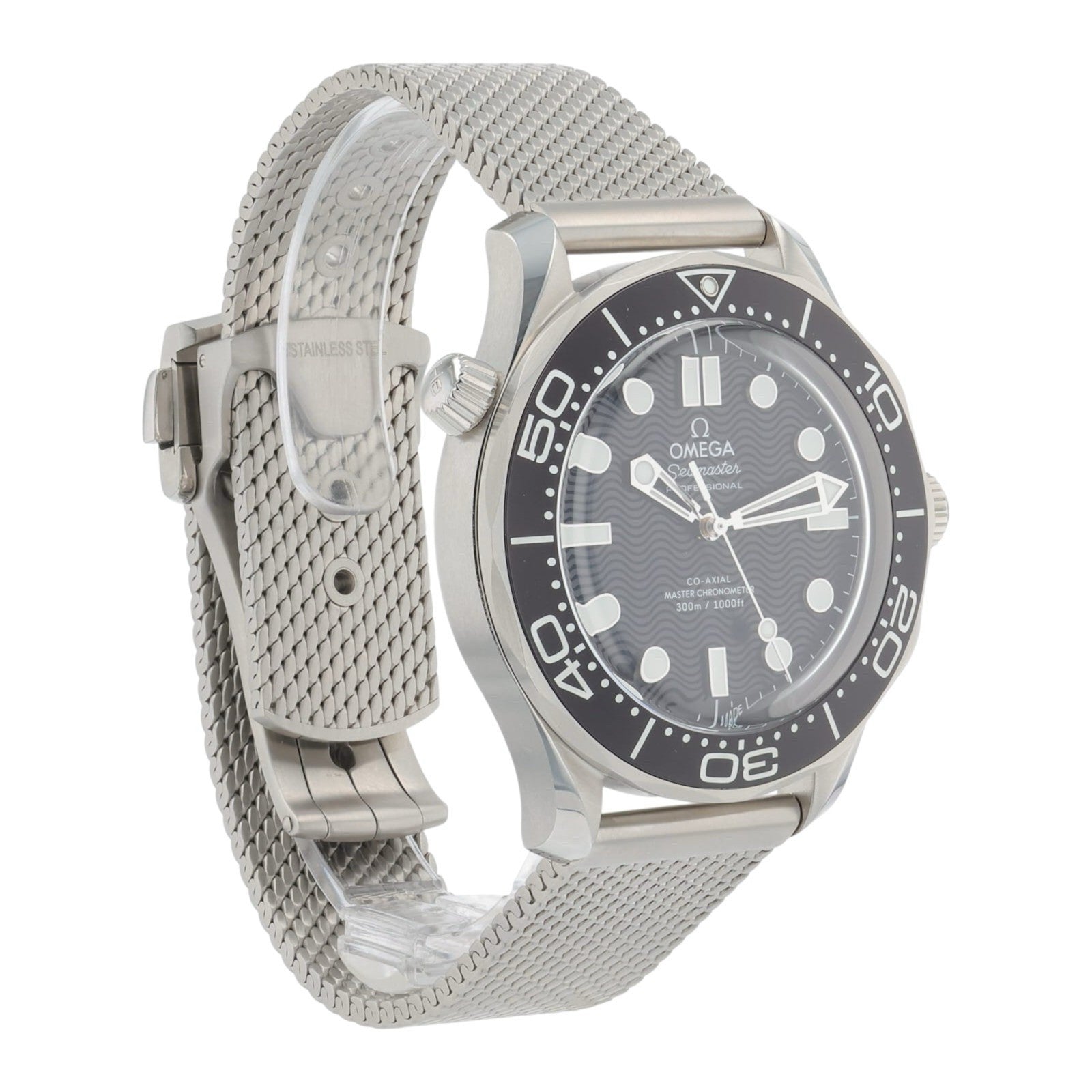 Omega Seamaster Stainless Steel Black Dial 42mm Auto Watch 210.30.42.20.01.010