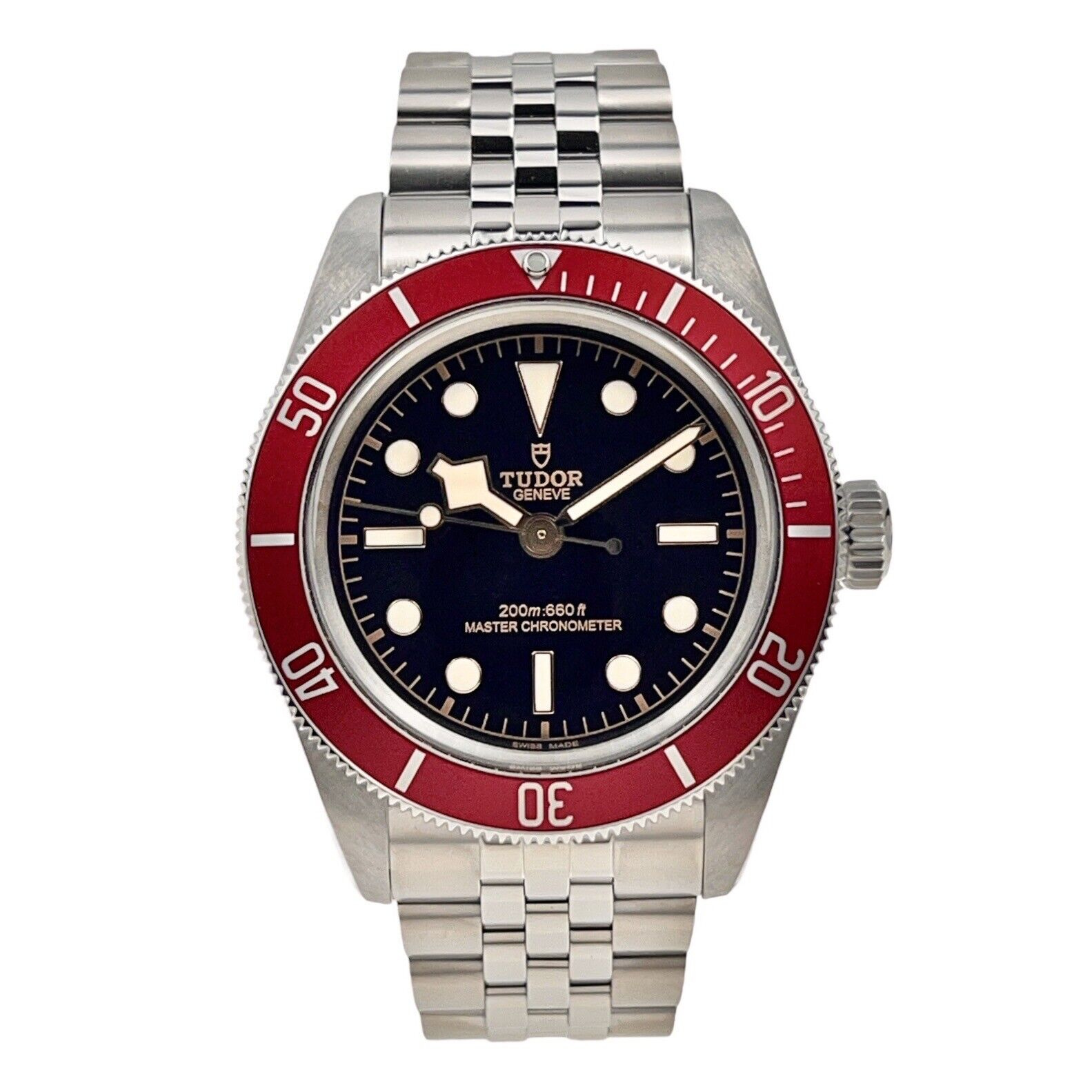 2025 Tudor Black Bay Men's Red Bezel Black Dial 41mm Automatic Watch