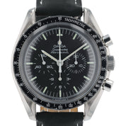 Omega Speedmaster Black Dial Stainless Steel 42mm Manual Wind Mens Watch 145.022