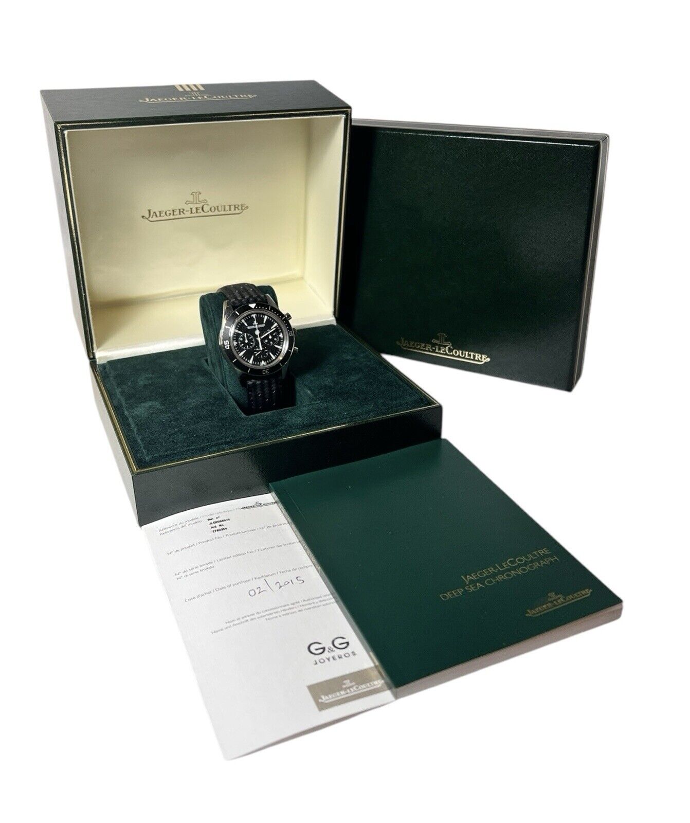 Jaeger-LeCoultre Deep Sea Stainless Steel Black Dial 42mm Auto. Men’s Q2068570