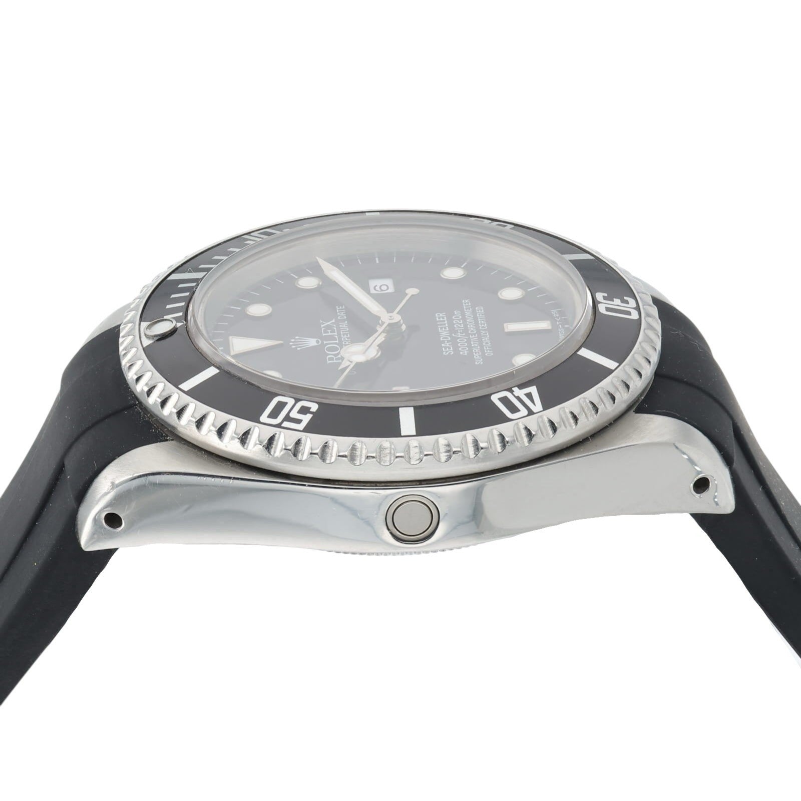 Rolex Sea-Dweller Black Dial Stainless Steel 40mm Automatic Men’s Watch 16600
