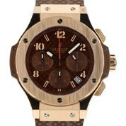 Hublot Big Bang Cappuccino Brown Dial 18k Rose Gold 41mm Auto 341.PC.1007.RX