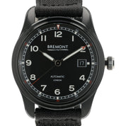 Bremont Airco Mach 1 Black Dial Steel 40mm Automatic Mens Watch AIRCO-M1-JET-R-S