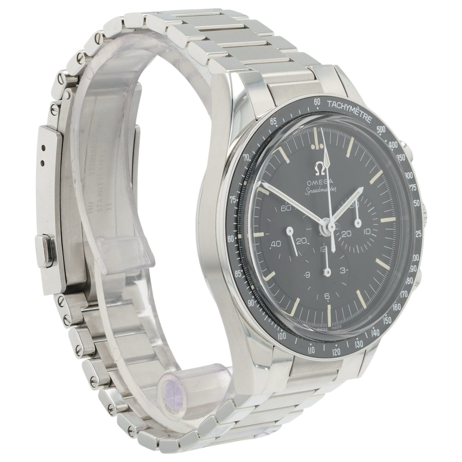 Omega Speedmaster Ed White Black Dial Steel 39.7mm Manual 311.30.40.30.01.001