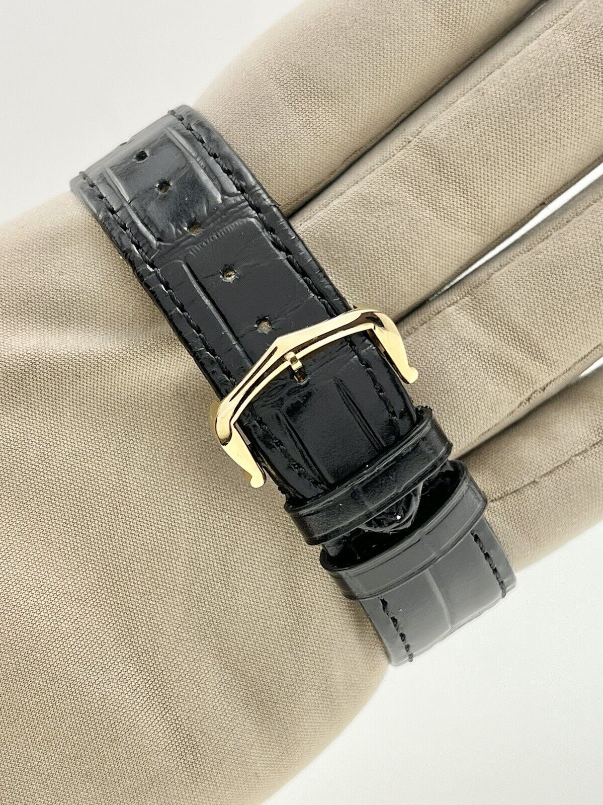 Cartier Tank Solo 18k Yellow Gold and Steel 27mm Quartz Men’s Watch 2742