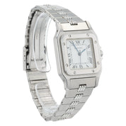Cartier Santos Stainless Steel White Dial 29x41mm Automatic Unisex Watch 2960