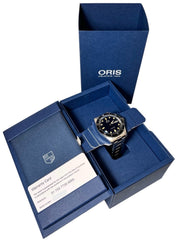 Oris Divers Sixty Five Stainless Steel Blue Dial 42mm Automatic Mens Watch 7720