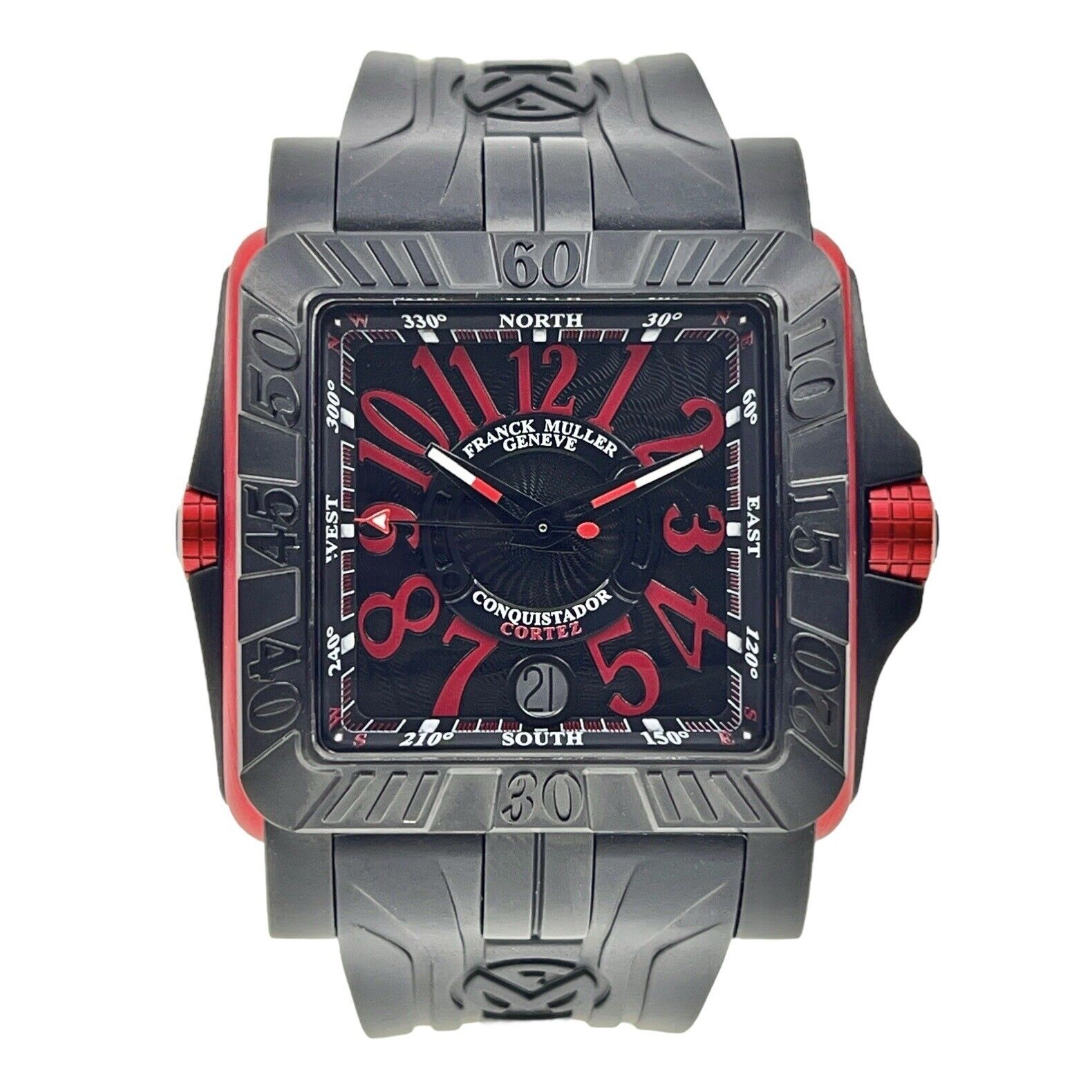 Franck Muller Conquistador GPG Titanium Black 42mm Automatic Men’s Watch