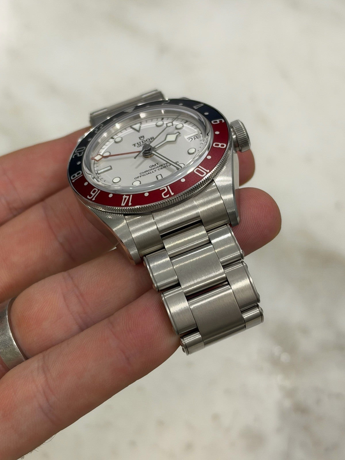 2026 Tudor Black Bay GMT 41mm Auto Opaline Dial Pepsi Watch  - Box & Papers