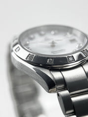 Omega Seamaster Aqua Terra 29mm Automatic Movement Watch Diamond Markers & Bezel