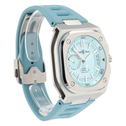 Bell & Ross BR-X5 Ice Blue Steel Automatic Men's Watch BRX5R-IB-ST/SRB-PO