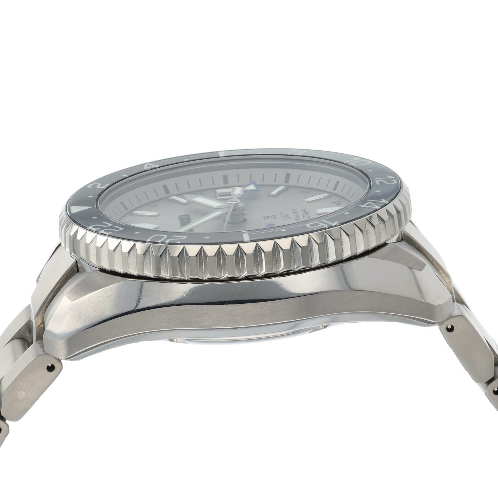 Seiko Prospex GMT Titanium Gray Dial 44mm Automatic Men’s Watch SNR051