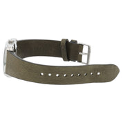 Oris Rectangular Stainless Steel Green Dial 25x38mm Automatic Mens Watch 7783