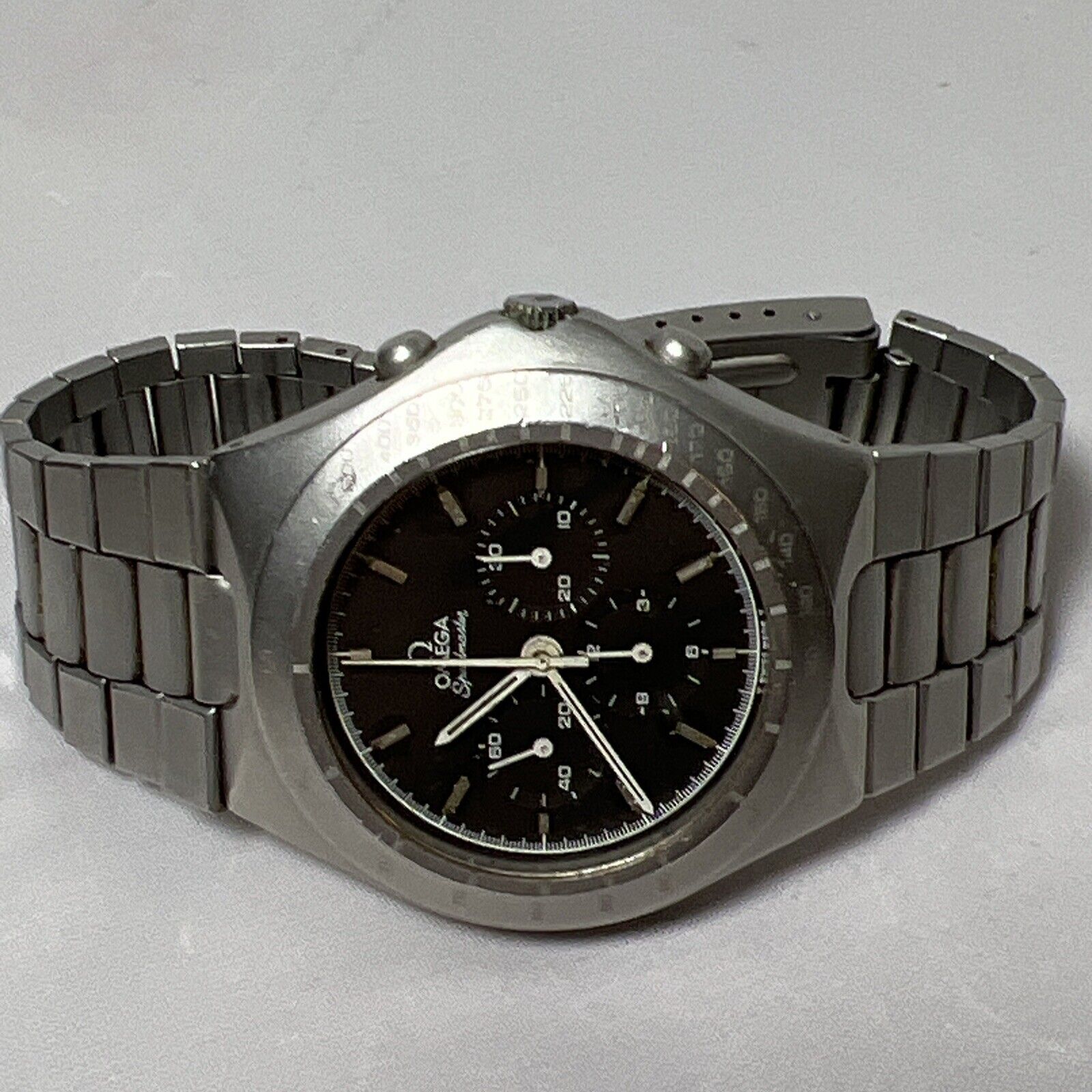 Omega Speedmaster Teutonic Men's Watch Ref 1450040 Cal 861 Steel Chronograph