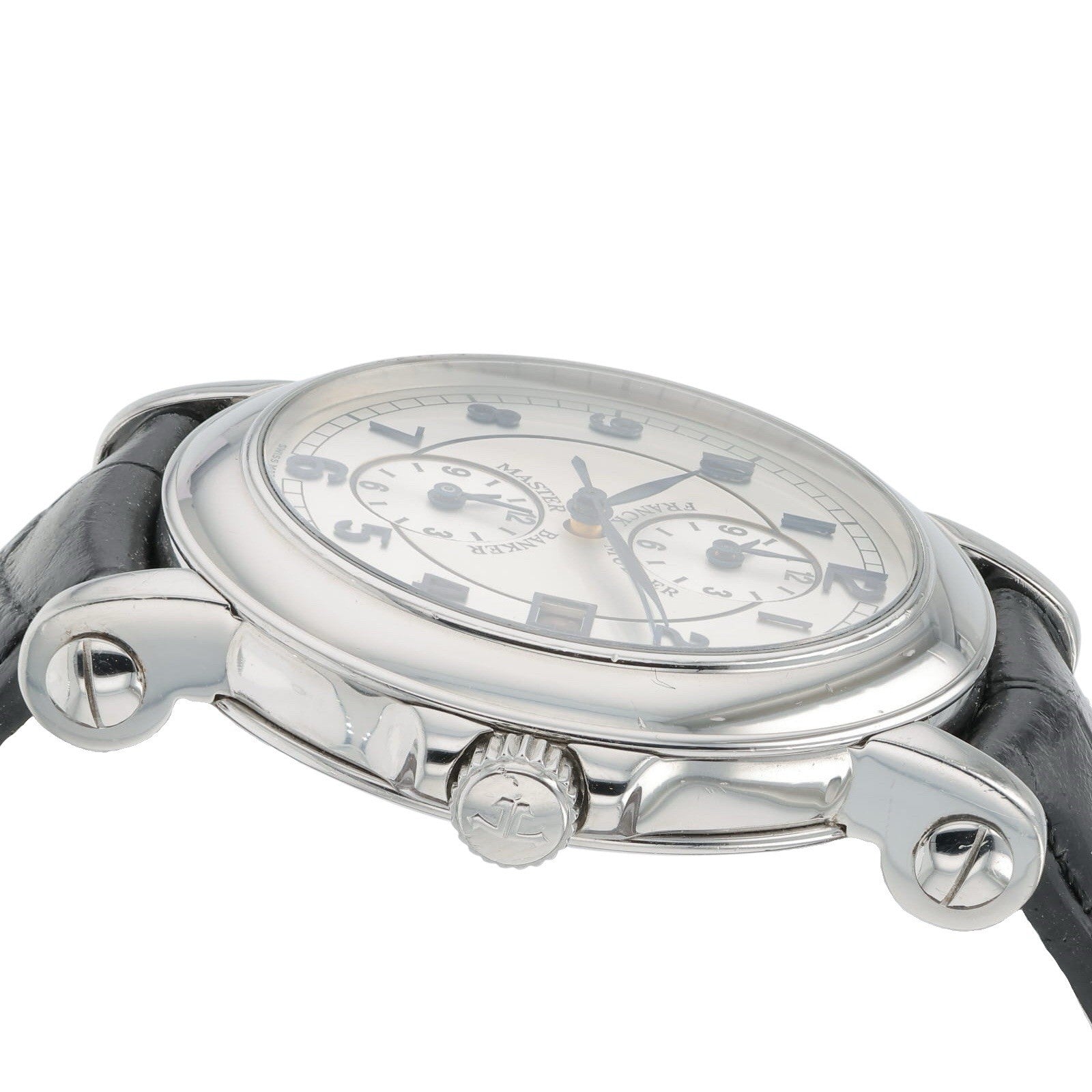 Franck Muller Master Banker Steel Silver Dial 39mm Automatic Mens 7000MB