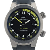 IWC Aquatimer Titanium Black Dial 42mm Automatic Movement Mens Watch IW353804