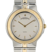 Vacheron Constantin Phidias Ivory Dial 18k Yellow Gold & Steel 28mm Quartz 16020