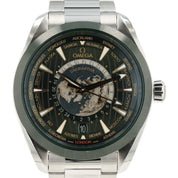 Omega Worldtimer Aqua Terra Green Dial Steel 43mm Automatic 220.30.43.22.10.001
