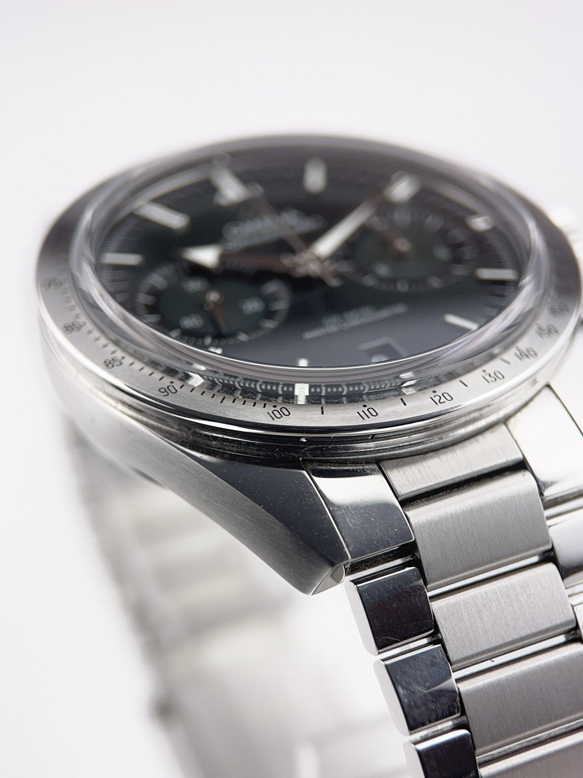 Omega Speedmaster Steel GREEN Dial 40.5mm Manual Wind Watch 332.12.41.51.10.001