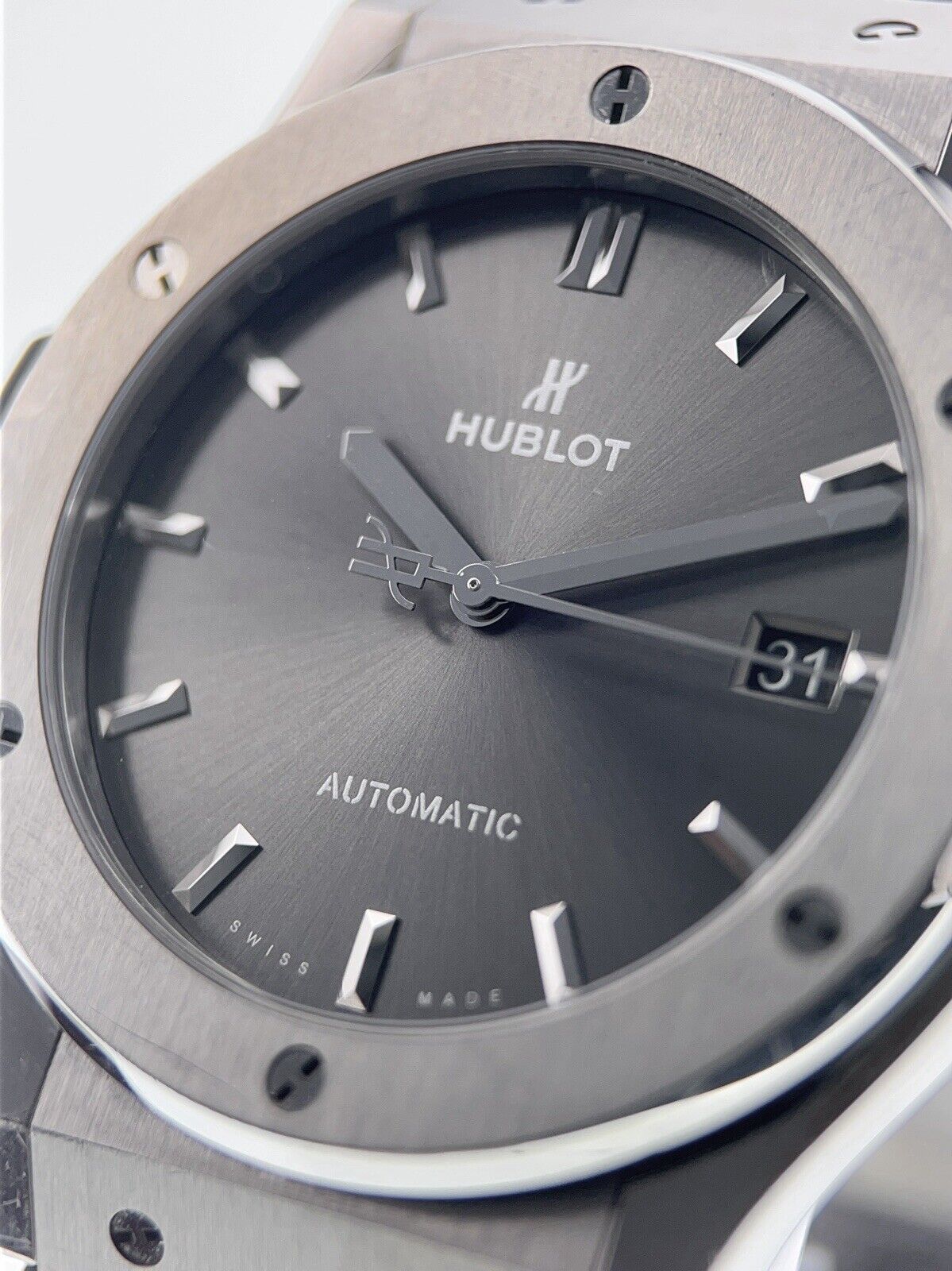 Hublot Classic Fusion Racing Grey Titanium Grey Dial 45mm Auto 511.NX.707.LR