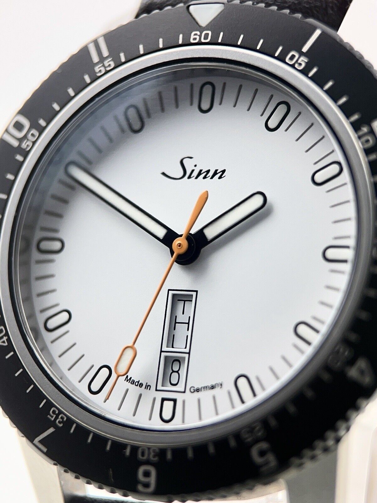 Sinn ST Steel White Dial 41mm Automatic Men’s Watch 105ST - Box/Papers