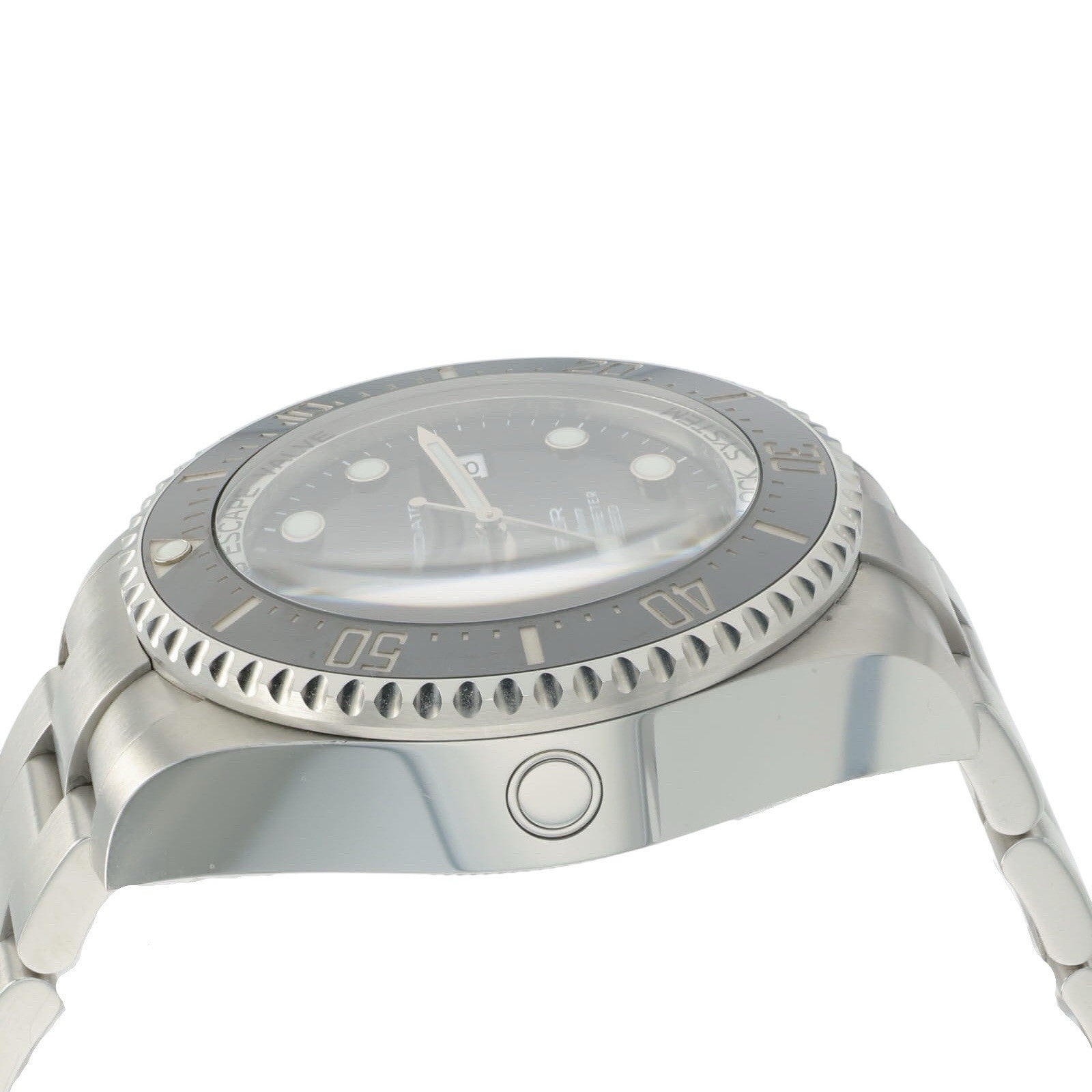 Rolex Sea Dweller Deepsea Stainless Steel Black Dial 44mm Automatic Mens 126660