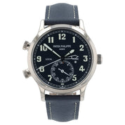 Patek Philippe Calatrava Blue Dial 18k White Gold 42mm Automatic Men’s 5524G-001
